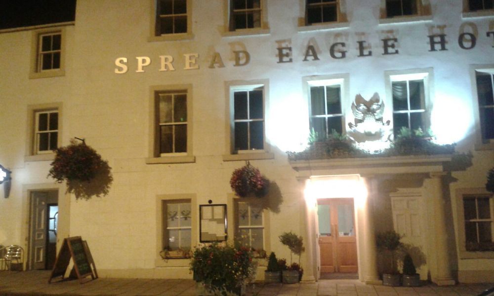 The Spread Eagle Hotel Jedburgh Eksteriør bilde